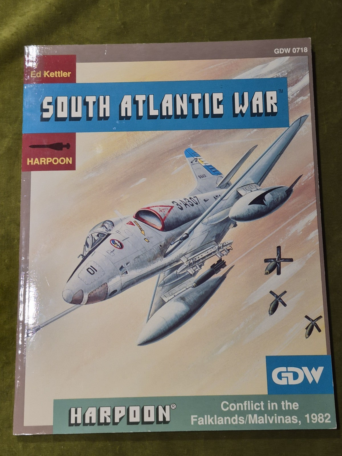 HARPOON - Modern Naval Wargame  GDW with add-ons4