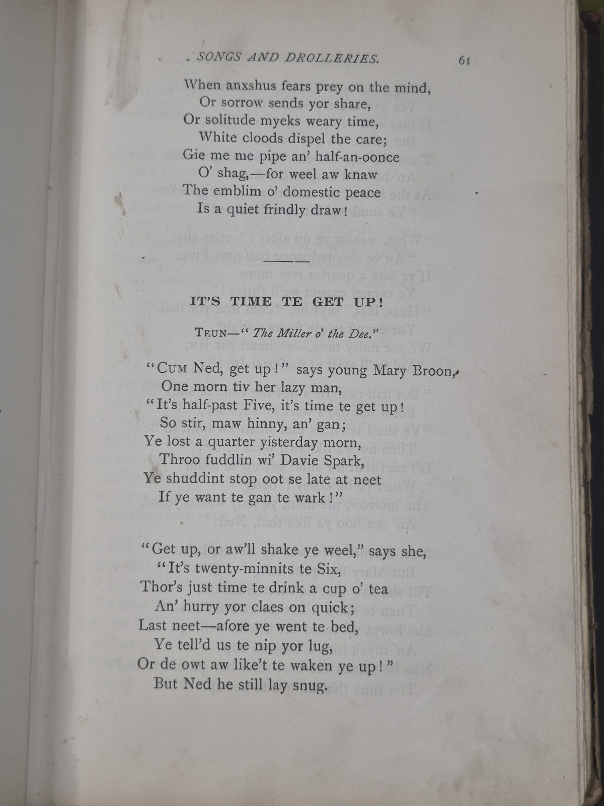 Tyneside Songs of Drolleries Readings and Temperance Songs Joe Wilson 9