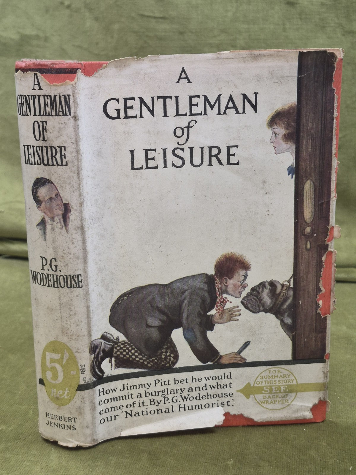 A Gentleman of Leisure Wodehouse First Edition Herbert Fourteenth Printing0
