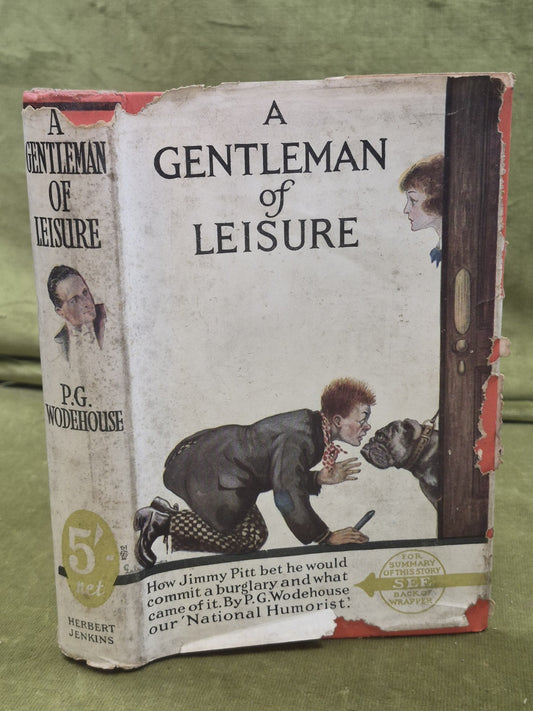 A Gentleman of Leisure Wodehouse First Edition Herbert Fourteenth Printing0