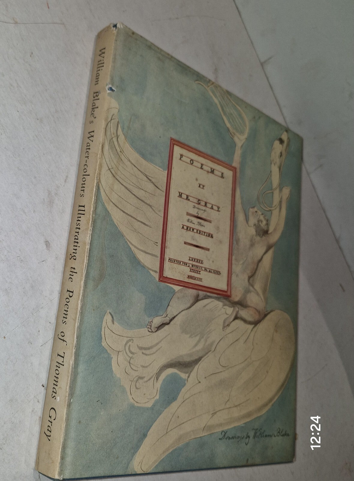 POEMS BY MR. GRAY : Drawings by William Blake (1972, Hardback & Dustjacket)4