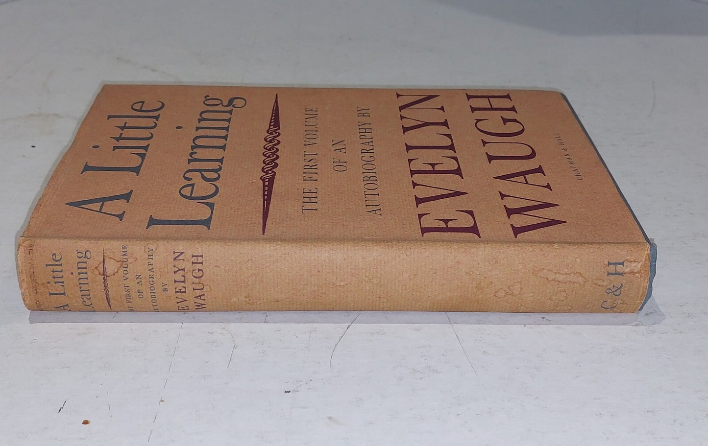 A Little Learning by Evelyn Waugh First Edition 1964 HB DJ1