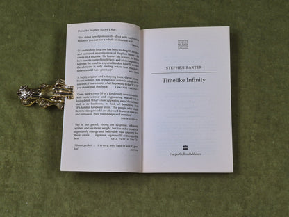 "Timelike Infinity" Stephen Baxter 1993 1st Paperback Edition HarperCollins3