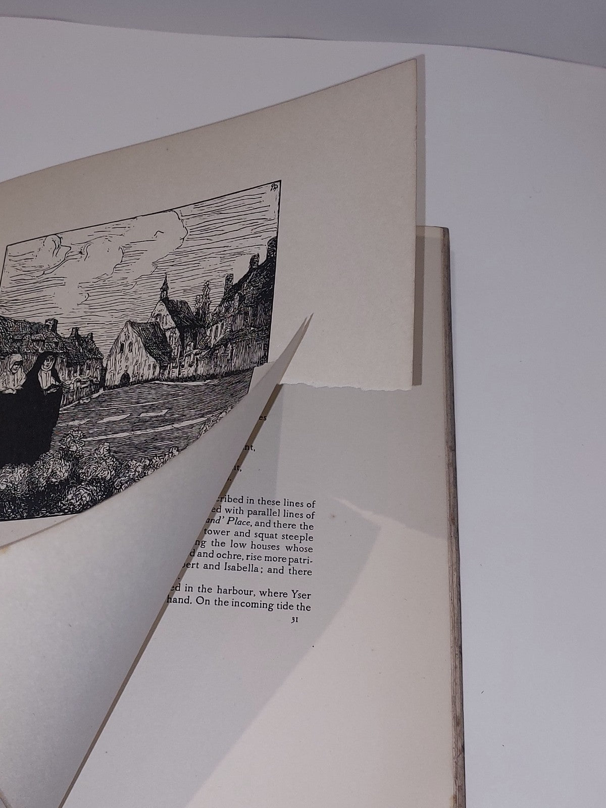 The Little Towns Of Flanders by Albert Delstsanche 1915 Limited 1st Edition Book7