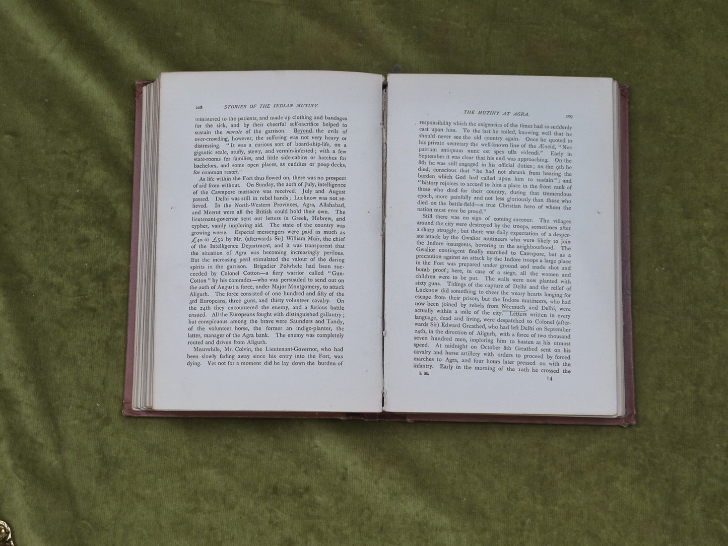 52 Stories of the Indian Mutiny - Alfred H Miles John Prattle Hutchinson HC 18959
