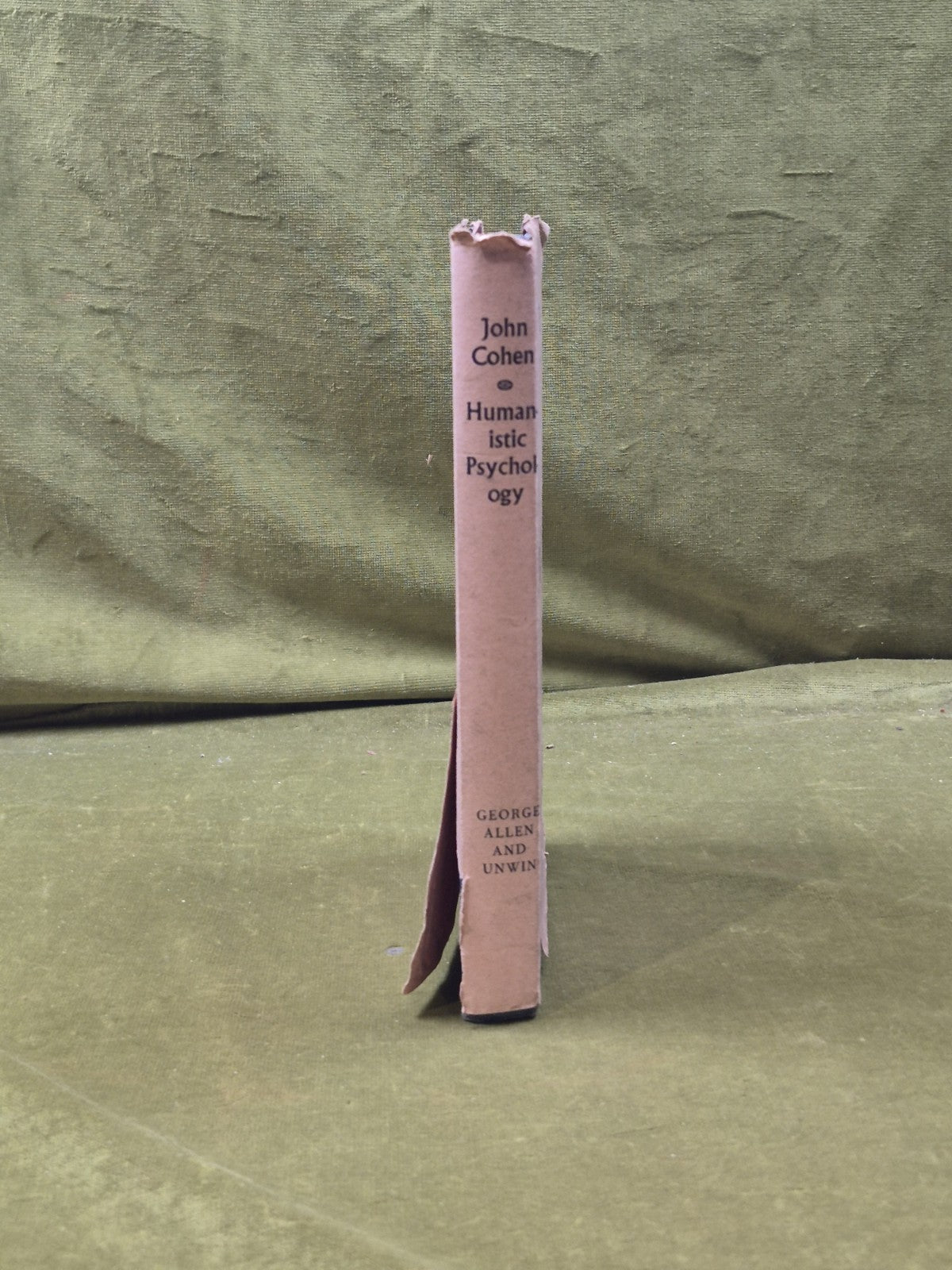 Humanistic Psychology - John Cohen , George Allen & Unwin 1958 1st HB DJ2