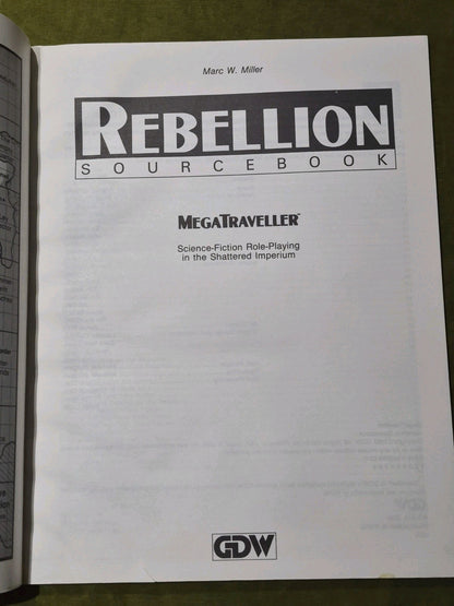 MEGATRAVELLER Rebellion Sourcebook + Imperial Encyclopedia3