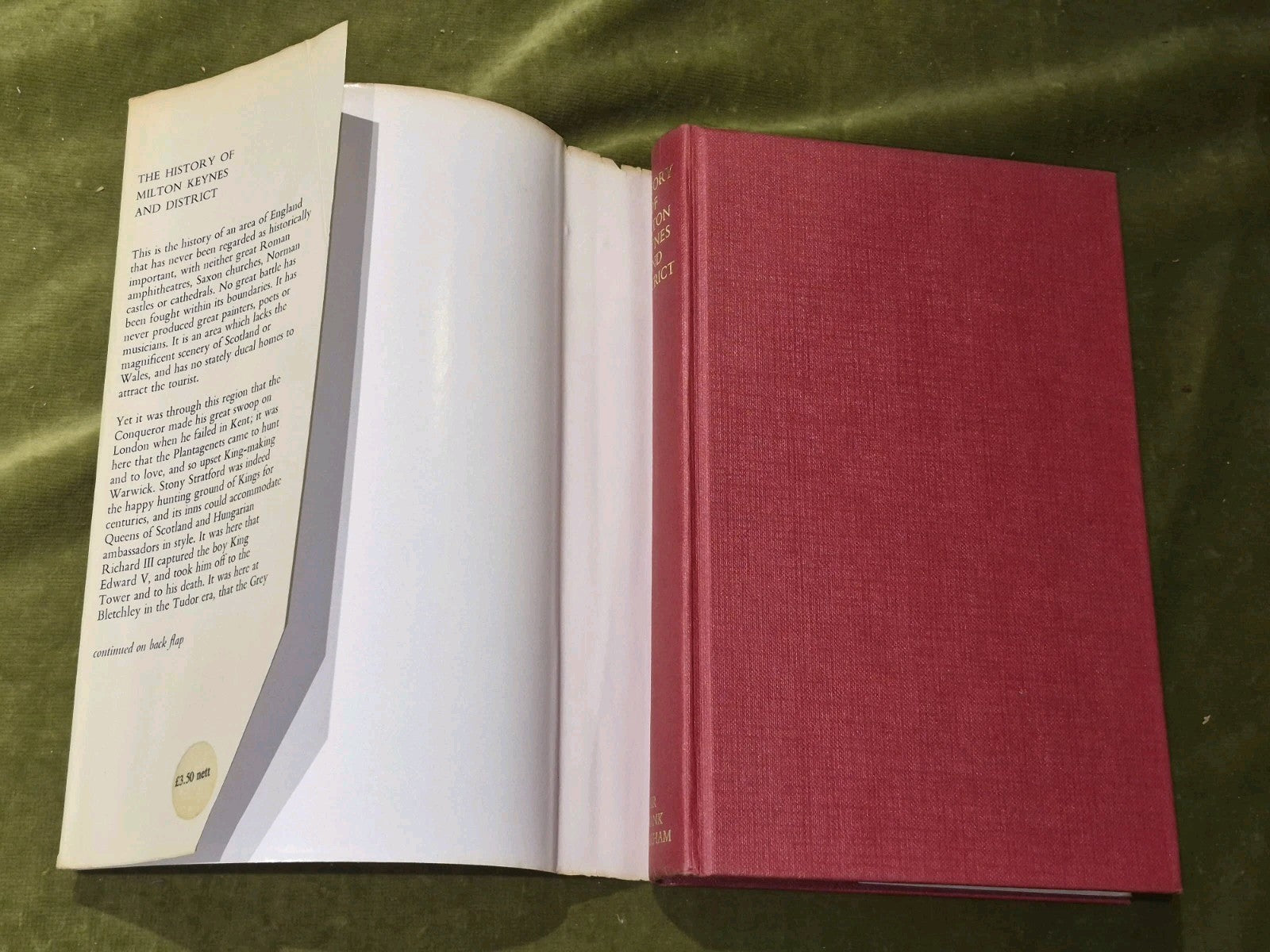 A History Of Milton Keynes And District Volume 1 & 2 Bundle Frank Markham6