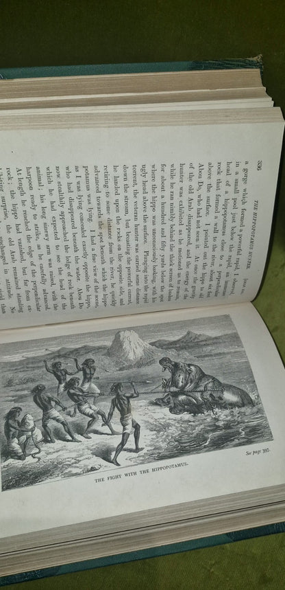 1867 THE NILE TRIBUTARIES OF ABYSSINIA BY BAKER 2 MAPS 24 PLATES & HAMRAN ARABS4
