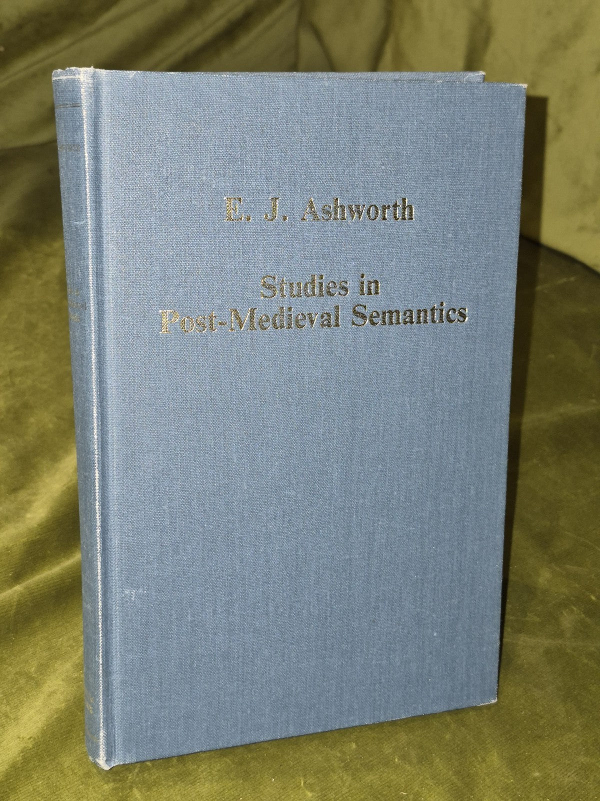 Studies in Post-Medieval Semantics (1985) Ashworth Variorum Reprints0