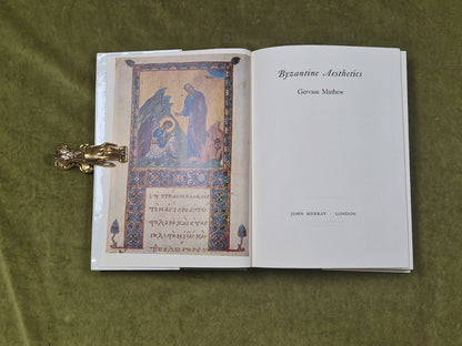 Byzantine Aesthetics by Gervase Mathew - John Murray 1963 1st HB DJ3