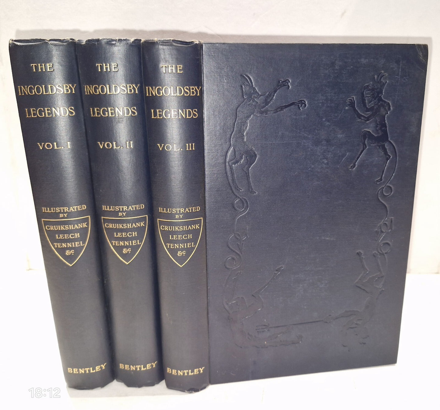 The Ingoldsby Legends (or Mirth and Marvels) 88th Edition - 1894 3 Volume Set0