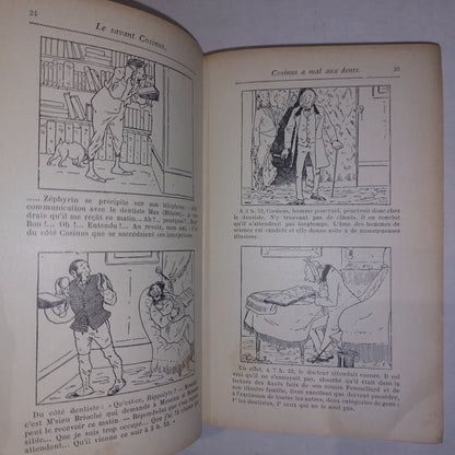 L'Idée fixe du savant: Cosinus. Christophe, Pierre Humble.  1909 Antique Comic.5