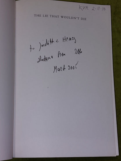 THE LIE THAT WOULDN'T DIE Hadassa BenItto (2005)3