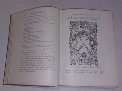 German Bookplates (1901) By Karl emich Count zu LeiningenWesterburg Hb Book4