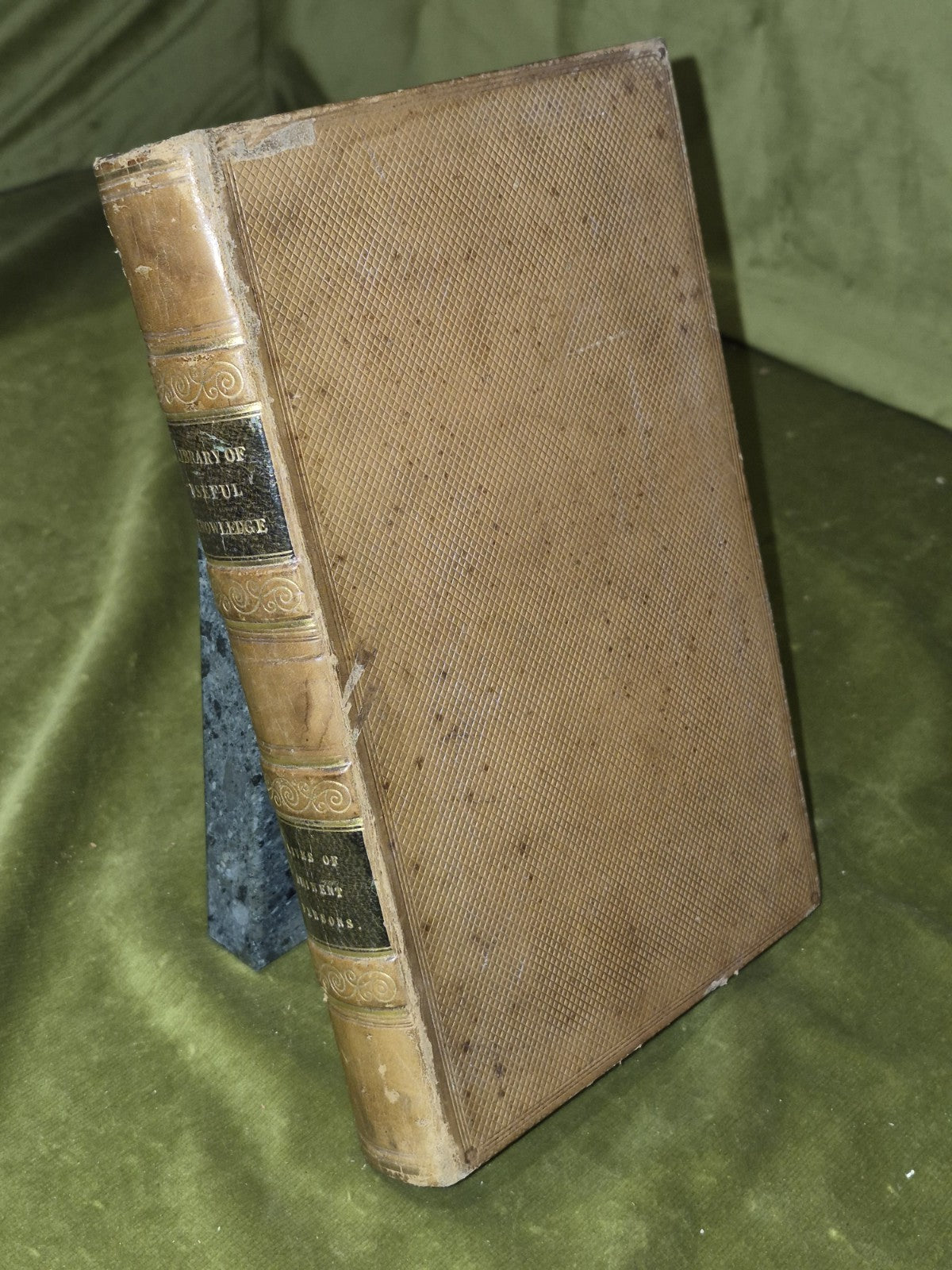 1833 Lives of Eminent Persons Library of Useful Knowledge Galileo Newton Blake2