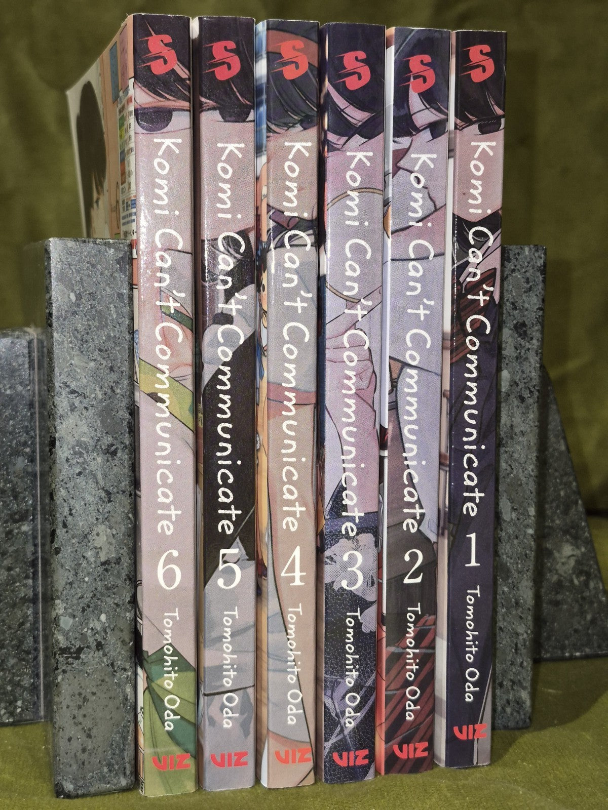 Komi Can't Communicate Vols. 1-6 (2021 Sixth Printing) Tomohito Oda2