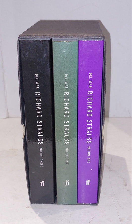 Rochard Strauss: A Critical Commentary.. Norman Del Mar (1986) [3 Vols Set] Pb0