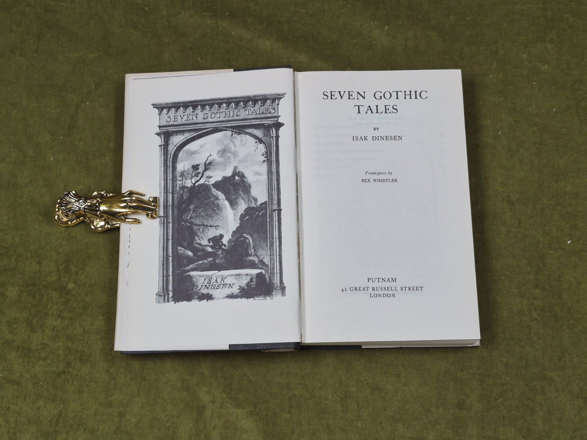 Seven Gothic Tales By Isak Dinesen H, Putnam 1957 HB DJ2