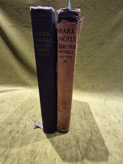 Karl Marx and Frederick Engels Selected Works Volume 1 & 2 19511