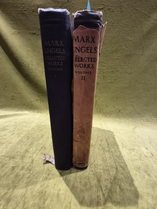 Karl Marx and Frederick Engels Selected Works Volume 1 & 2 19511