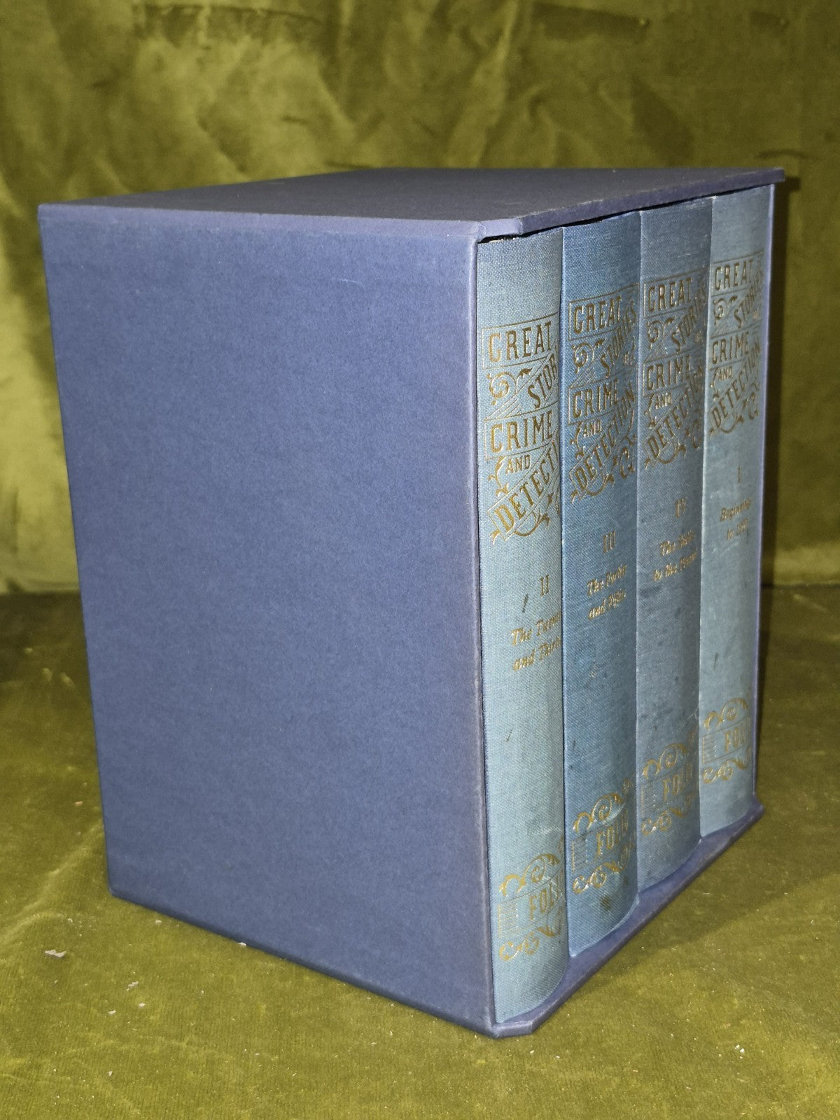 Folio Society, Great Stories Of Crime And Detective Fiction (2002 Second Print)12