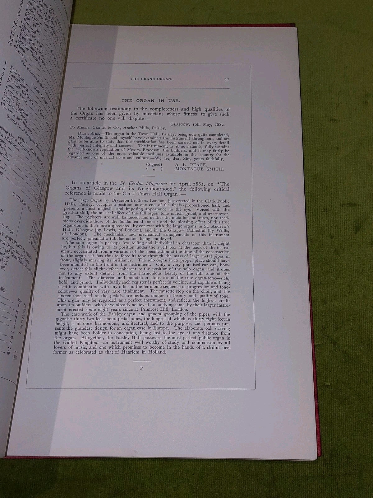 Inauguration of the George A. Clark Town Hall, Paisley (1882)7