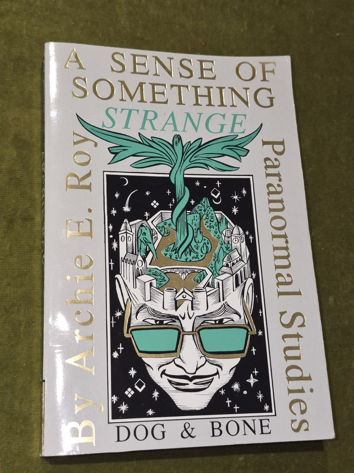Sense of Something Strange - Archie E. Roy 1990 Signed First Edition Paperback 0