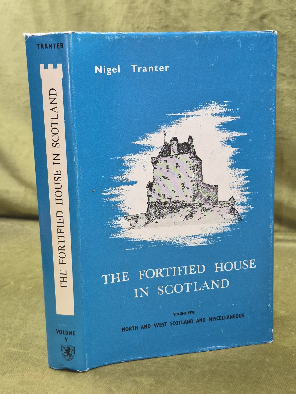 The Fortified House in Scotland Nigel Tranter First Editions + Facsimile HB DJ13