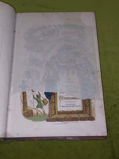The Pilgrim's Progress By John Bunyan Mackenzie, White & Co Illuminated Edition 8