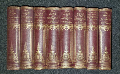 The Romance Of Knowledge 8 Vol Set 1926 Waverley -  Book Of Heavens Mary Proctor0