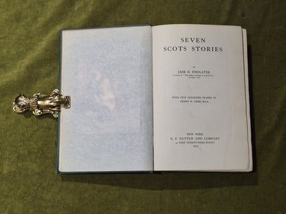 Seven Scots Stories - Jane H Findlater - 1913 E. P. Dutton copy6