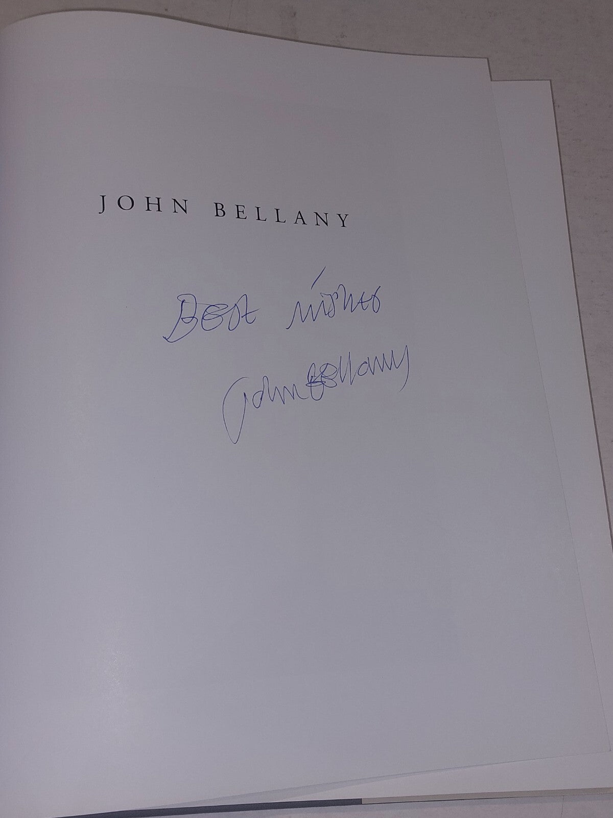 John Bellany [Hardcover, John McEwen, 2005] Signed Art Book4