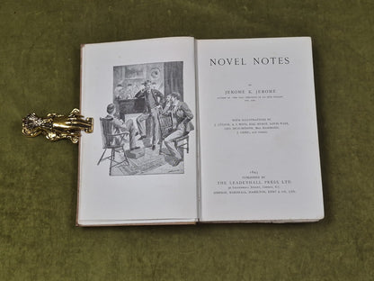 Novel Notes by Jerome K Jerome , Leadenhall Press 1893 illustrated HB4