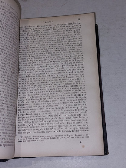 El Ingenioso Hidalgo Don Quijote De La Mancha (1864) Libreria De Carlos Hingray6