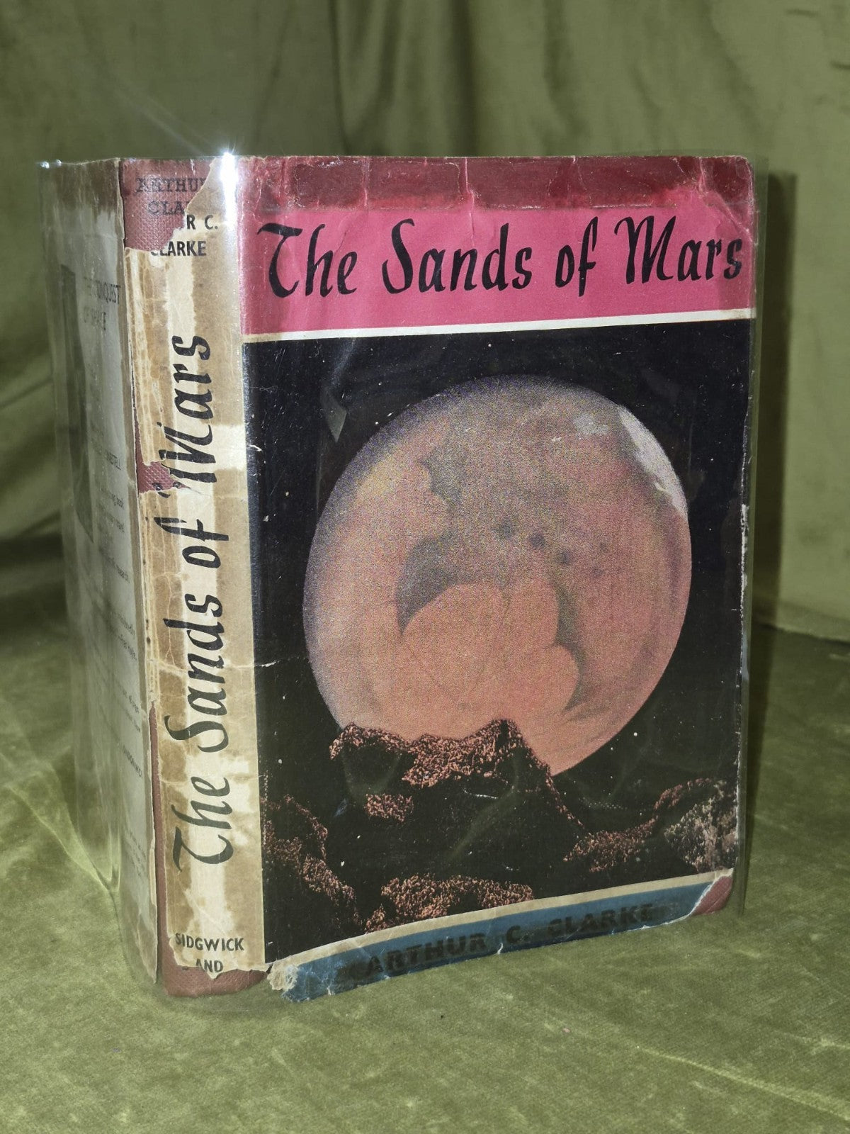 The Sands of Mars by Arthur C Clarke HB DJ 1st 19510