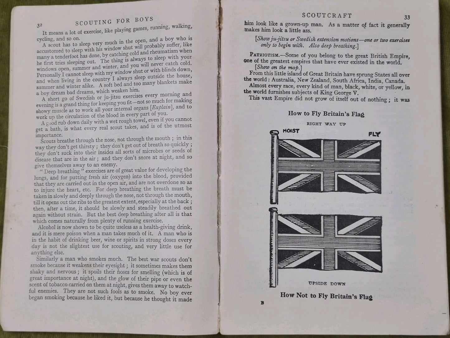 Scouting for Boys by Lord Baden-Powell of Gilwell 17th edition 1935 *S8