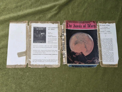 The Sands of Mars by Arthur C Clarke HB DJ 1st 19512