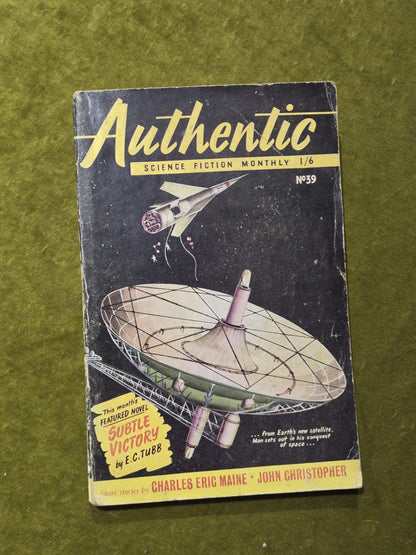 Authentic Science Fiction Monthly Hamilton 1950s Issues 29 and 32 to 50. Job Lot10