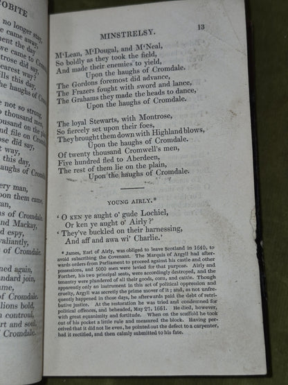 Jacobite Minstrelsy 1829 Richard Griffin and Co Glasgow 7