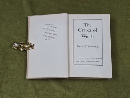 The Grapes of Wrath John Steinbeck Hardcover Viking Press 19394