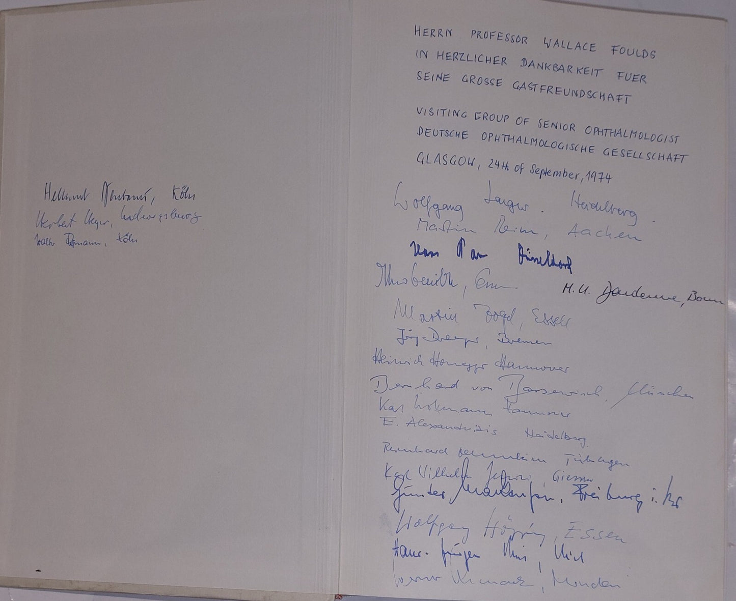 Ophthalmoduleia, das ist Augendienst, Beautiful Hardback 1966 Reprint Edition2