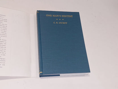 One Man's Destiny By C R Dickey (1993) 3rd Ed Hb Book With Dustjacket2