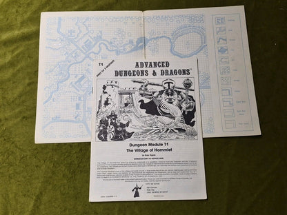 TSR AD&D Original 1981 Dungeon Module T1 The Village of Hommlet 90262