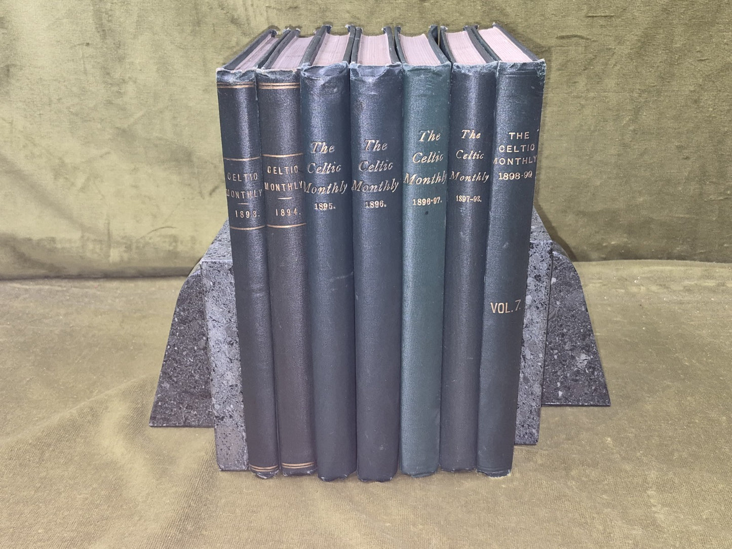 The Celtic Monthly Annual Vols 1-7 , 1893-1899 - John Mackay , Hardbacks0