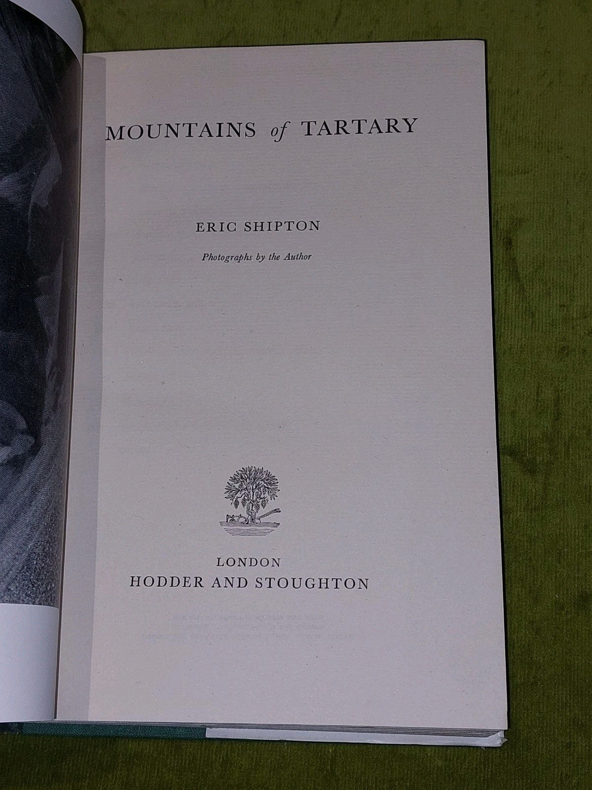Mountains of Tartary By Eric Shipton [Hodder & Stoughton] Hb Book6