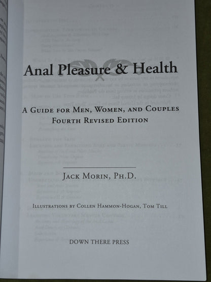 Anal Pleasure and Health Jack Morin 4th Revised Edition3