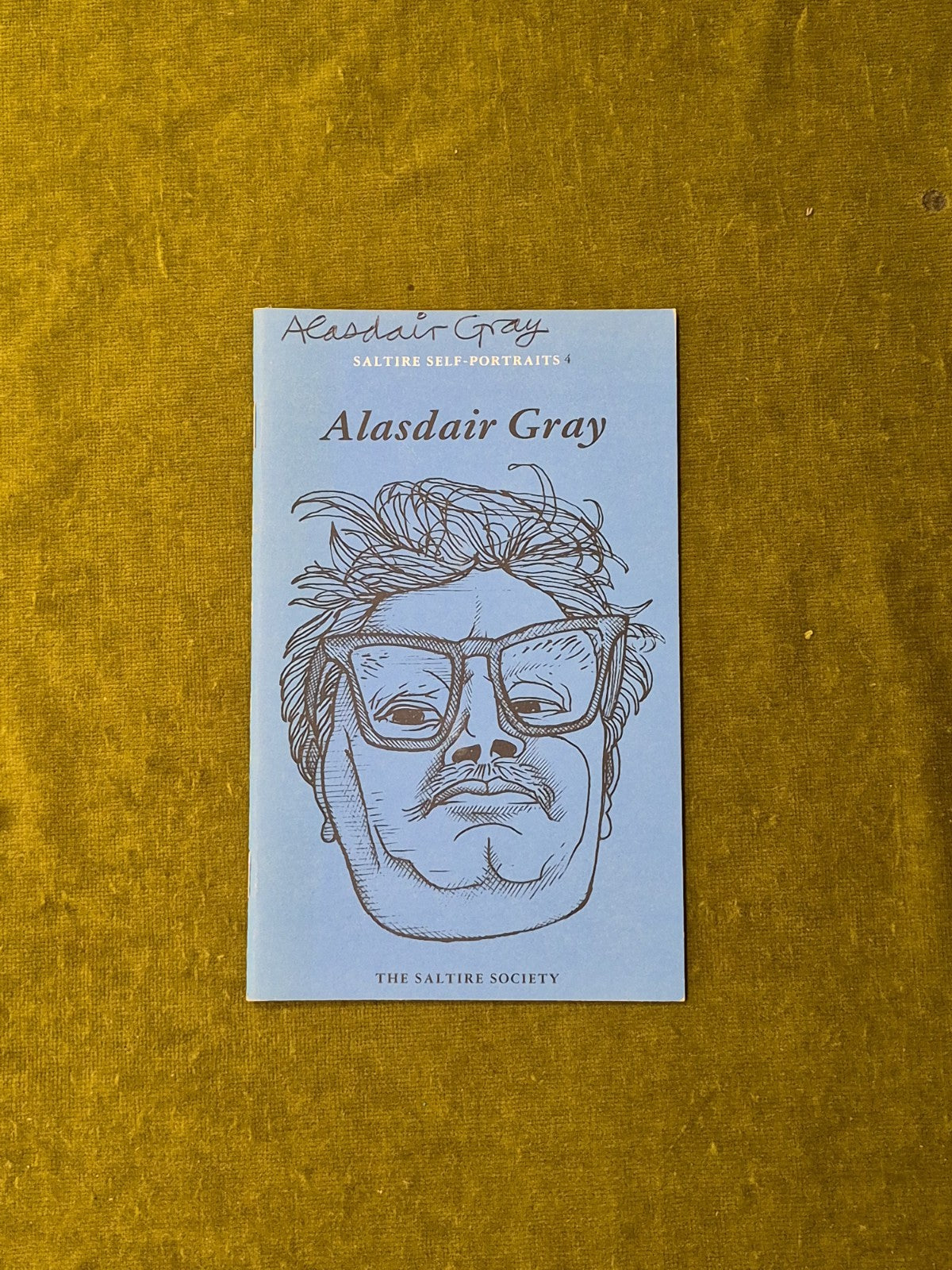 Saltire Self Portraits 4 - SIGNED by Alasdair Gray 1988 original pamplet0