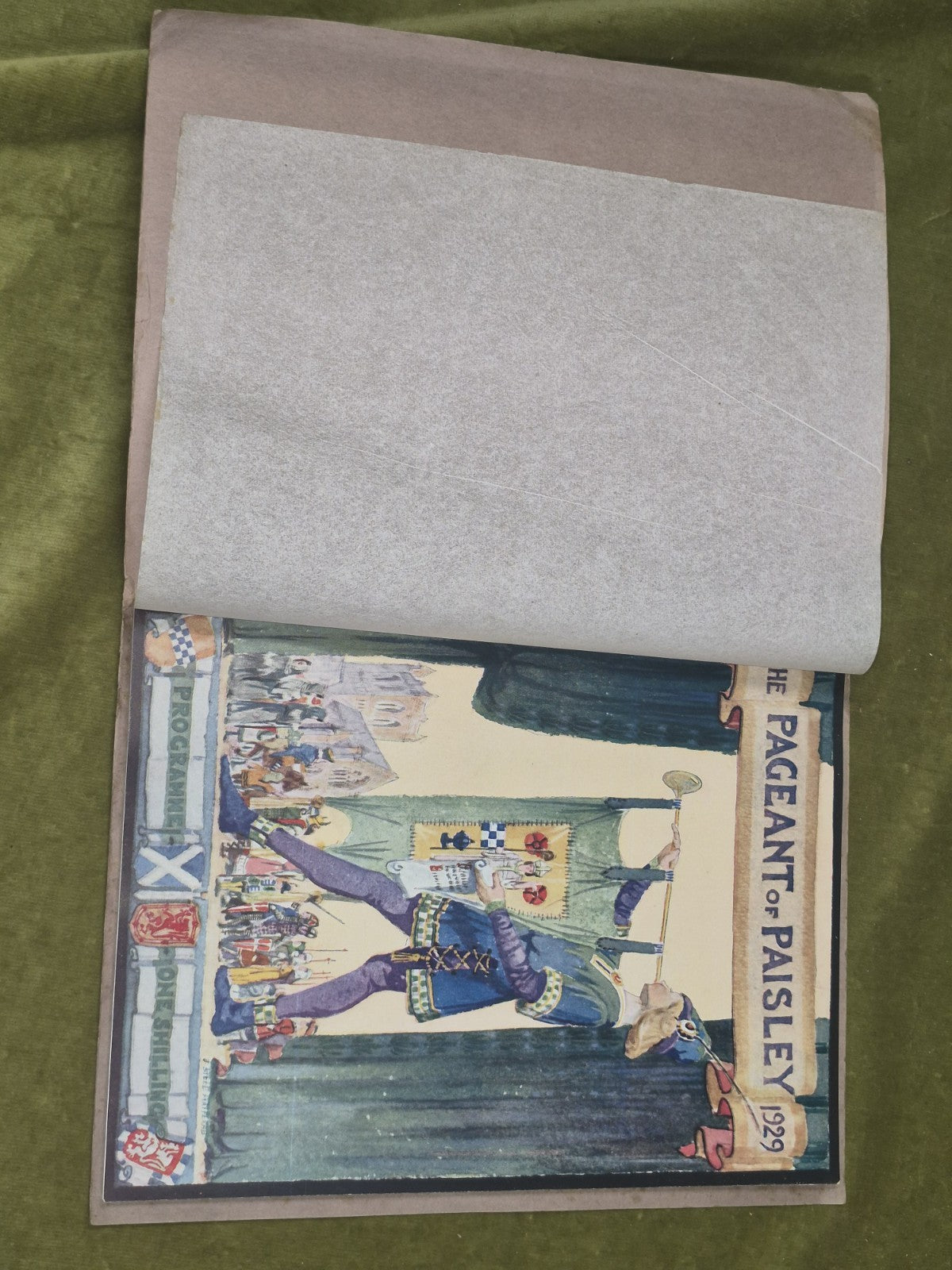 The Book of the Pageant of Paisley 1929 Deluxe Edition2