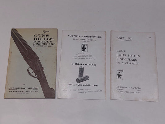 Vintage 1960’s Cogswell & Harrison Ltd London Guns & Rifles Catalogue & Prices0
